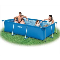 Intex Family Rahmenpool 28271NP Blau 260 X 160 X 65 Cm -Garten- & Gewächshäuser Geschäft 0eee7a17c5eecac04b1b666c54749da9 1