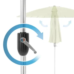 Progarden Sonnenschirm Shanghai 270 Cm Aluminium/Polyestergrün -Garten- & Gewächshäuser Geschäft 0f35ba4ab355a7e82e0ffb705508c427