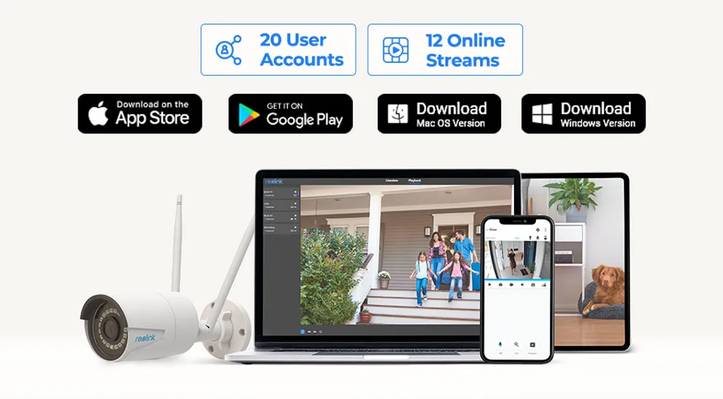 Reolink RLC-410W-AI, 4MP WLAN IP-Überwachungskamera 2,4/5GHz CCTV IP Kamera Outdoor Mit 30m IR Nachtsicht, SD Kartenslot Und Smarte Personen-/Fahrzeugerkennung Und Bewegungserkennung, Fernzugriff, Wasserfest IP66 14 Reolink RLC-410W-AI, 4MP WLAN IP-Überwachungskamera 2,4/5GHz CCTV IP Kamera Outdoor Mit 30m IR Nachtsicht, SD Kartenslot Und Smarte Personen-/Fahrzeugerkennung Und Bewegungserkennung, Fernzugriff, Wasserfest IP66 – Bild 14