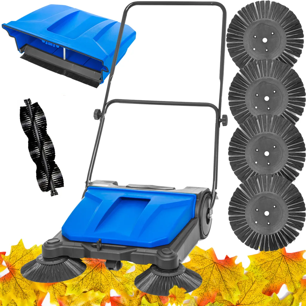 KANWOD Kehrmaschine 68cm Handkehrmaschine Kehrbesen 2800m² Kehrer Besen Schmutz Manuell 1 KANWOD Kehrmaschine 68cm Handkehrmaschine Kehrbesen 2800m² Kehrer Besen Schmutz Manuell