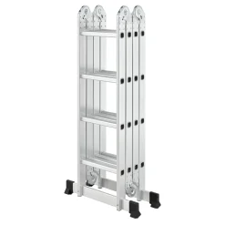 Juskys Aluminium Multifunktionsleiter 4x4 Stufen - 4,7 M Länge Klappbar – Leiter 4-teilig Bis 150 Kg - Gelenkleiter Klappleiter Stehleiter Aluleiter 20 Juskys Aluminium Multifunktionsleiter 4x4 Stufen - 4,7 M Länge Klappbar – Leiter 4-teilig Bis 150 Kg - Gelenkleiter Klappleiter Stehleiter Aluleiter -Garten- & Gewächshäuser Geschäft 0f6dde6844de11d34402e19653a7149e