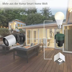 Hama WiFi-Kamera 1080p App Bewegungssensor Nachtsicht Outdoor Schwarz/silber -Garten- & Gewächshäuser Geschäft 0f70e2d1a613cc245ecbb0ff385ee326