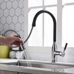 Homelody Küchenarmatur Schwarz Armatur Mit 2 Strahlarten Spültischarmatur Wasserhahn Küche Ausziehbar Mischbatterien Armatur 360° Drehbar Für Küche 13 Homelody Küchenarmatur Schwarz Armatur Mit 2 Strahlarten Spültischarmatur Wasserhahn Küche Ausziehbar Mischbatterien Armatur 360° Drehbar Für Küche -Garten- & Gewächshäuser Geschäft 0f98c1ae59c21ceaf9fc731a51e881e7