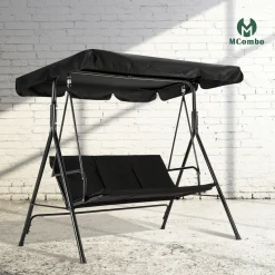 MCombo 3-Sitzer Hollywoodschaukel Gartenschaukel Gartenliege Schaukelbank 8003 -Garten- & Gewächshäuser Geschäft 0fdcbc7e480dc991e72a8c44c84a2e4d