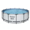 Bestway Steel Pro Max™ Frame Pool Komplett-Set, Rund, 427x122cm, 5612X