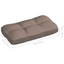 VidaXL Palettensofa-Auflagen 7 Stk. Taupe -Garten- & Gewächshäuser Geschäft 1004817e98b7e81805d23c6763cf75a9