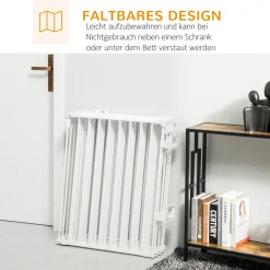 PawHut Welpenauslauf Freigehege Für Hund Schutzgitter Mit Tür Kaminschutzgitter Flexible Klappbar 8 Paneele Je 60 X 76 Cm Weiß 14 PawHut Welpenauslauf Freigehege Für Hund Schutzgitter Mit Tür Kaminschutzgitter Flexible Klappbar 8 Paneele Je 60 X 76 Cm Weiß -Garten- & Gewächshäuser Geschäft 101b1a47429703942080a44516a0d9de