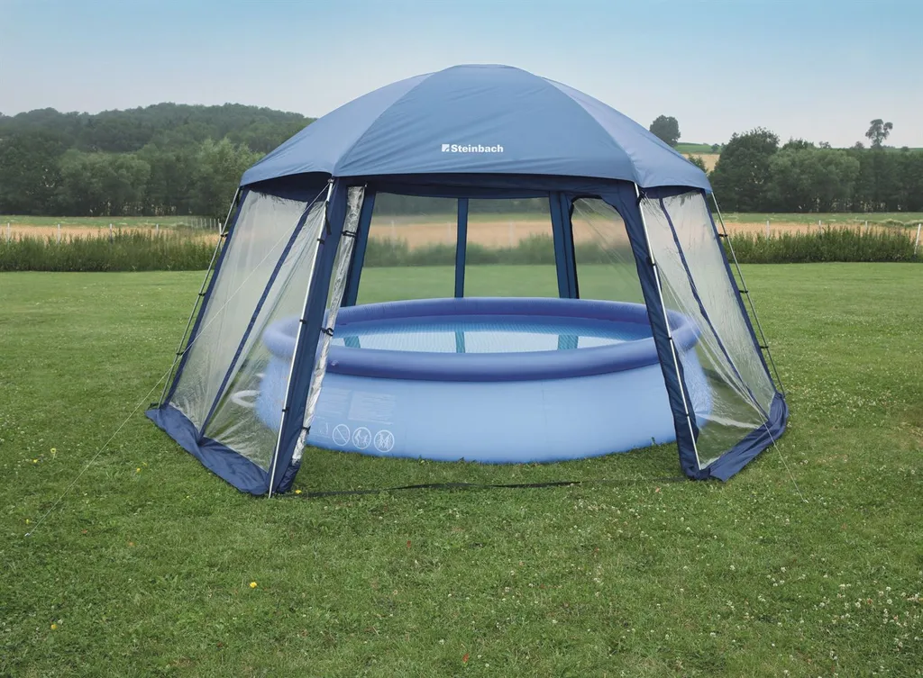 Steinbach Group Steinbach 36420 Pooldach Aus Wasserabweisenden Stoff Mit Fenster 4 Steinbach Group Steinbach 36420 Pooldach Aus Wasserabweisenden Stoff Mit Fenster – Bild 4