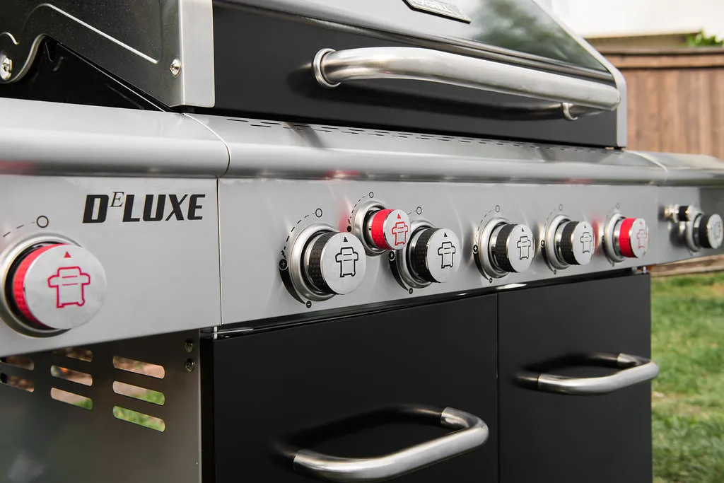 Nexgrill Gasgrill 5 Brenner Deluxe Mit Heckbrenner, Seitenkochfeld Und Seitenbrenner 14 Nexgrill Gasgrill 5 Brenner Deluxe Mit Heckbrenner, Seitenkochfeld Und Seitenbrenner – Bild 14