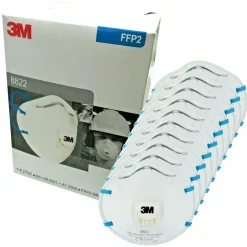 10 X 3M FFP2 8822 Atemschutzmaske, Mit Ventil