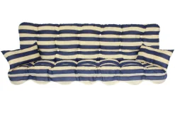 Adlatus Polsterauflage Hollywoodschaukel Modell 710 Blau-gelb