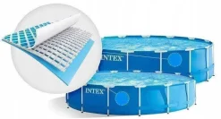INTEX Frame Pool - Set Rondo Ø 366 X 76 Cm, Farbe: Blau; 128212NP -Garten- & Gewächshäuser Geschäft 11a6afd35f86a97103357c7318dc0497 1