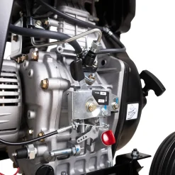 DeTecc. DT-6000E-1 Notstromaggregat | Dieselgenerator | Stromerzeuger Mit 5 KW 230 V | Für Notstromversorgung -Garten- & Gewächshäuser Geschäft 11c1841bc17555e6b4473880d5ad55dd