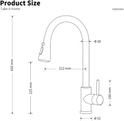 Homelody Wasserhahn Küche 360° Küchenarmatur Mit Ausziehbarer Brause Spültischarmatur Aus Edelstahl Mischbatterie Küche Mit Dual-Spülbrause 18 Homelody Wasserhahn Küche 360° Küchenarmatur Mit Ausziehbarer Brause Spültischarmatur Aus Edelstahl Mischbatterie Küche Mit Dual-Spülbrause -Garten- & Gewächshäuser Geschäft 11ec98b8bbb5afebd81da888a8eeb8a9