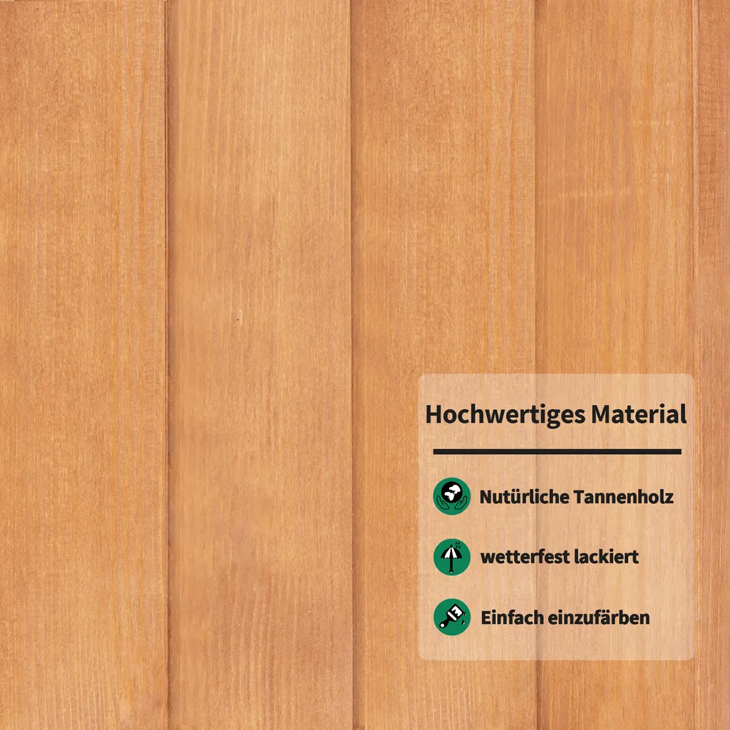 M MCombo Gewächshaus Frühbeet Aus Holz, Für Balkon & Garten, Klein Treibhaus Greenhouse Aufsatz Kasten Winterfest, 46*76*110cm, 0760 (Orange ) 7 M MCombo Gewächshaus Frühbeet Aus Holz, Für Balkon & Garten, Klein Treibhaus Greenhouse Aufsatz Kasten Winterfest, 46*76*110cm, 0760 (Orange ) – Bild 7