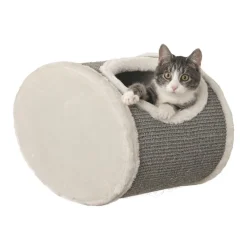 TRIXIE Heimtierbedarf Trixie Kuschelhöhle Zur Wandmontage 42 × 29 × 28 Cm, Farbe Crème/Grau -Garten- & Gewächshäuser Geschäft 12670fcb3264cb88b9244dc70775e255