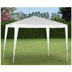 ProGarden Partyzelt 300x300x245 Cm Weiß -Garten- & Gewächshäuser Geschäft 127f1e69f2504ea082f07b20e5059fec