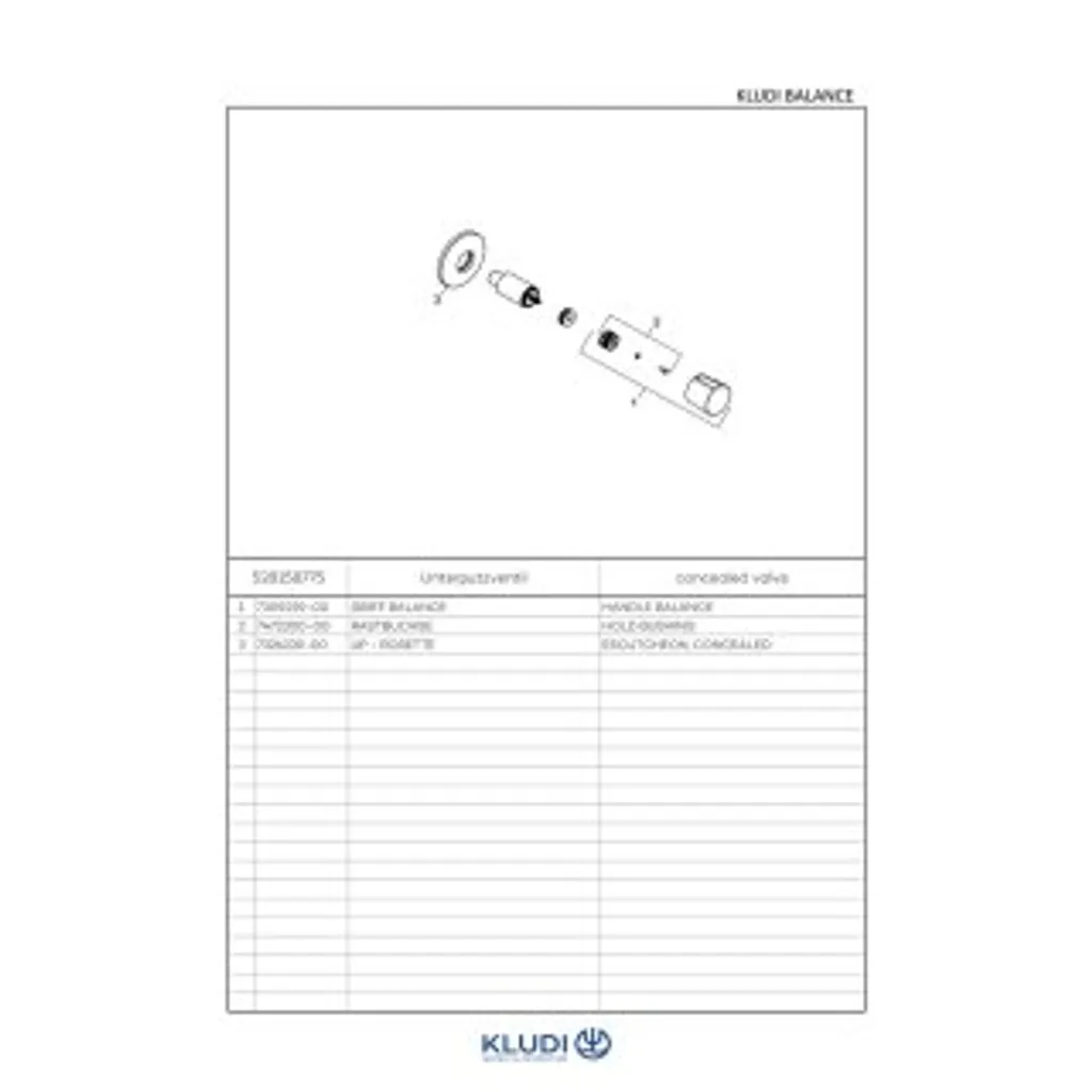 Kludi KLUDI BALANCE UP-Ventil, Feinbau-Set Bausatz 2 - Fertigmontage Mattschwarz/ch 3 Kludi KLUDI BALANCE UP-Ventil, Feinbau-Set Bausatz 2 - Fertigmontage Mattschwarz/ch – Bild 3