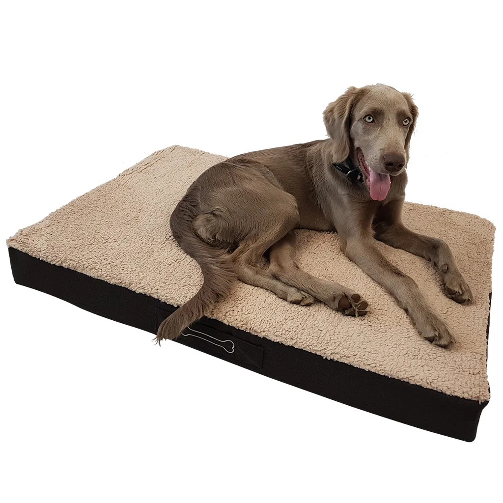 DILUMA Orthopädisches Haustierkissen Benji M 79 X 60 X 8 Cm – Optimaler Liegekomfort Für Ihr Haustier – Viscoelastische Hundematratze Mit Abnehmbaren Bezug Und Antirutschbeschichtung 16 DILUMA Orthopädisches Haustierkissen Benji M 79 X 60 X 8 Cm – Optimaler Liegekomfort Für Ihr Haustier – Viscoelastische Hundematratze Mit Abnehmbaren Bezug Und Antirutschbeschichtung – Bild 16