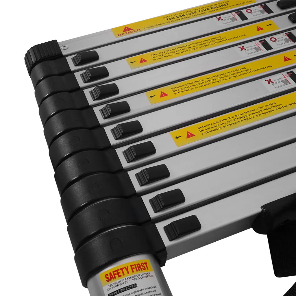 OneTwoFit 3.2M Teleskopleiter Tragbar,Ausziehleiter Aluminium, Leiter Teleskop, Aluminiumleiter Ausziehbar,Multifunktionsleiter, Maximale Belastung 150 Kg AB049 4 OneTwoFit 3.2M Teleskopleiter Tragbar,Ausziehleiter Aluminium, Leiter Teleskop, Aluminiumleiter Ausziehbar,Multifunktionsleiter, Maximale Belastung 150 Kg AB049 – Bild 4