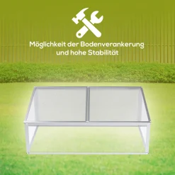 TroniTechnik Frühbeet Mini Gewächshaus Allium Mit Dachfenster, UV-Schutz -Garten- & Gewächshäuser Geschäft 12d1edfd3d0ba5a49c5d9b95b4be8fb4
