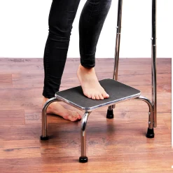 Vital Comfort Tritthocker Mit Haltegriff, Chrom -Garten- & Gewächshäuser Geschäft 13a7956eed9075fae97f7d8154827e00