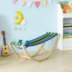 SoBuy Kinderhängematte Mit Sicherheitsstopper Hängematte Schaukel Für Kinder KMB16-J -Garten- & Gewächshäuser Geschäft 13dcbce661153a5b164597a0b721e4bc