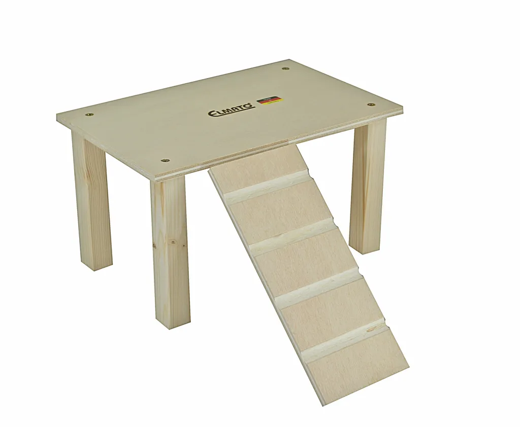 Elmato 10557 Nager-Hochsitz Hochstand Unterstand Etage Für Nager, Montiert, 28x18x16cm 1 Elmato 10557 Nager-Hochsitz Hochstand Unterstand Etage Für Nager, Montiert, 28x18x16cm