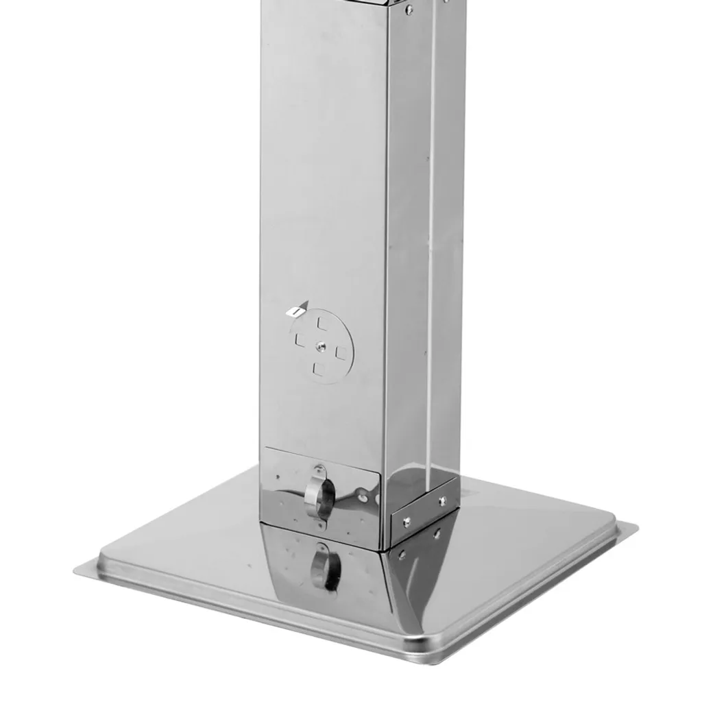 Tepro Edelstahl-Trichtergrill "Vista", Windschutz, Feuerwanne, Holzkohlegrill; 1066 13 Tepro Edelstahl-Trichtergrill "Vista", Windschutz, Feuerwanne, Holzkohlegrill; 1066 – Bild 13