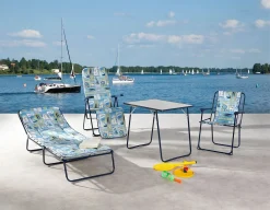 Best Freizeitmöbel BEST 3-Bein-Liege Chiemsee Blau, 34458028 Blau -Garten- & Gewächshäuser Geschäft 13f5b4f40057d87801cde1890e7a98cf