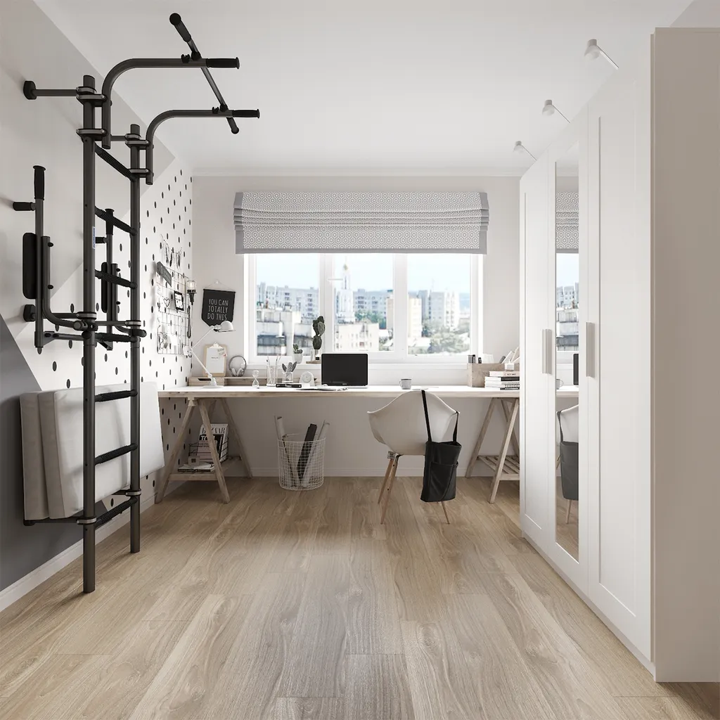 Idealfit Sprossenwand Athlet 1W, IF-01W 8 Idealfit Sprossenwand Athlet 1W, IF-01W – Bild 8