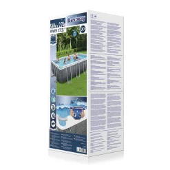 Bestway Power Steel™ Frame Pool Komplett-Set, Eckig, Mit Filterpumpe, Sicherheitsleiter & Abdeckplane 549 X 274 X 122 Cm, Schwimmbecken, Schwimmen, Pools -Garten- & Gewächshäuser Geschäft 144f5edf1062192ae1344be3b9a66091