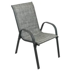 Wohaga® 6er Set Stapelstuhl 'New York' Mit Textilenbespannung Anthrazit/Silbergrau Meliert 9 Wohaga® 6er Set Stapelstuhl 'New York' Mit Textilenbespannung Anthrazit/Silbergrau Meliert -Garten- & Gewächshäuser Geschäft 148ba98569eead3ccd045f6d867168ea