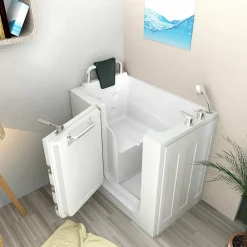 SeniorBad GmbH Sitzbadewanne Senioren Wanne Sitzwanne Mit Tür S08-A 68x110cm -Garten- & Gewächshäuser Geschäft 14ae8022652a8d352fd2df994c42f575