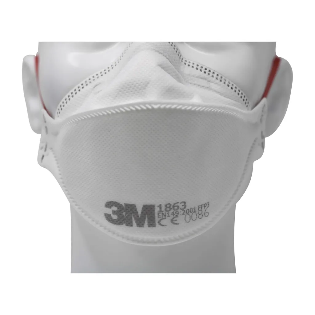 3M Medica Zwnl.d.3M Deutschl.GmbH 3M Aura Atemschutzmasken FFP3, Typ II R Ohne Ventil 1863+ FFP 3 4 3M Medica Zwnl.d.3M Deutschl.GmbH 3M Aura Atemschutzmasken FFP3, Typ II R Ohne Ventil 1863+ FFP 3 – Bild 4