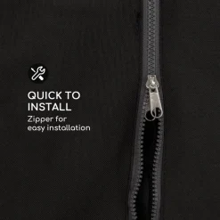 Blumfeldt Senator Cover - Abdeckung , Schutzhülle , Polyester , Passgenau , Wasserdicht , Reißverschluss , Strapazierfähig , Für Senator Lounge Gartenliege , 205 X 208 X 188 Cm (BxHxT) , Grau -Garten- & Gewächshäuser Geschäft 1557b87e16ade062d545269fe37a0c12