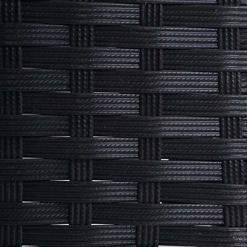 Mendler 2x Poly-Rattan Gartensessel Hamar, Korbsessel Anthrazit, Kissen Creme 5 Mendler 2x Poly-Rattan Gartensessel Hamar, Korbsessel Anthrazit, Kissen Creme – Bild 5