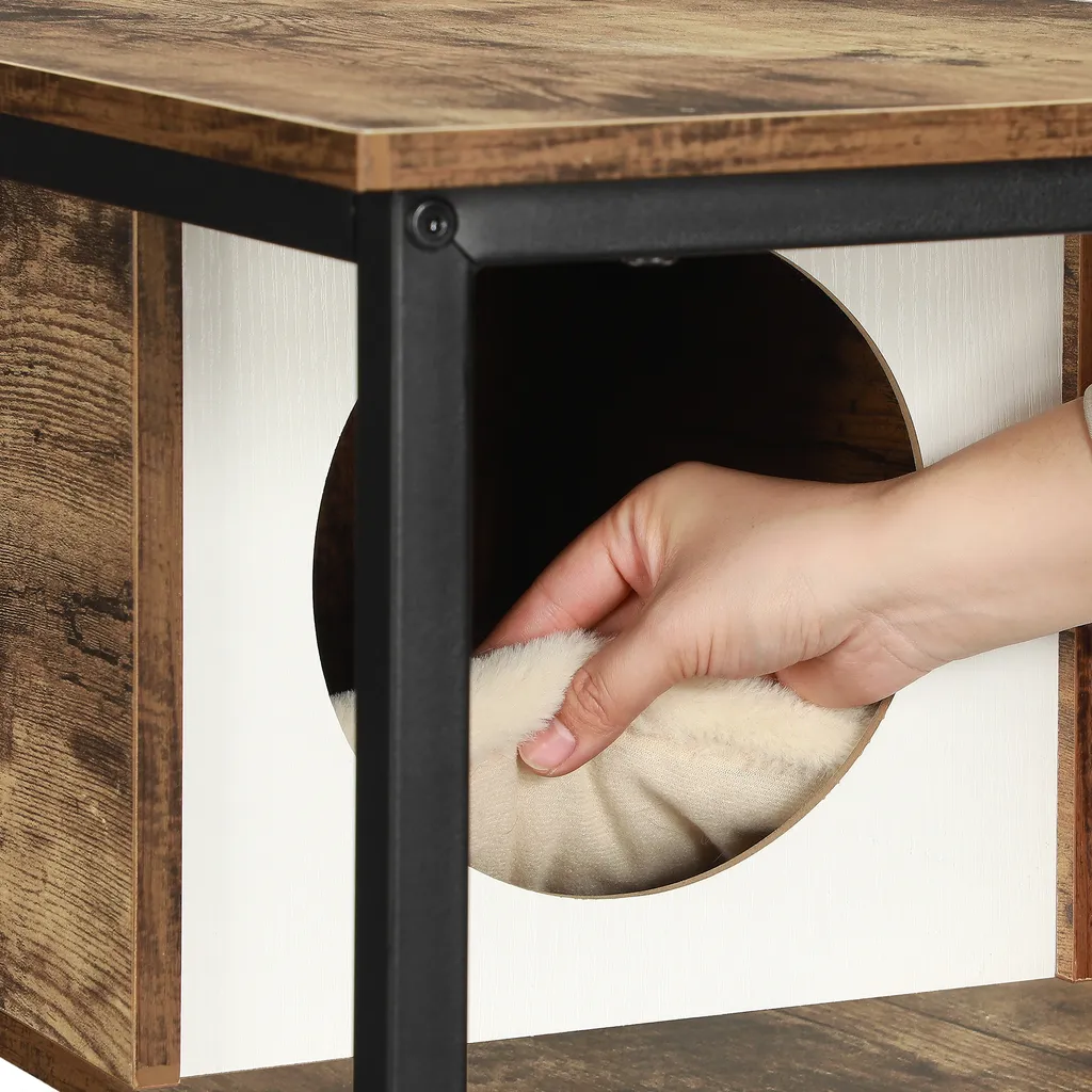 FEANDREA Kratzbaum, Katzenbaum, Sisalstämme, Vintagebraun PCT111H01 6 FEANDREA Kratzbaum, Katzenbaum, Sisalstämme, Vintagebraun PCT111H01 – Bild 6