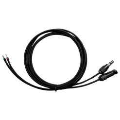 Lieckipedia 1 Paar 2 Meter 4mm² Solarkabel Vom Modul Zum Laderegler Mit Angepressten T4