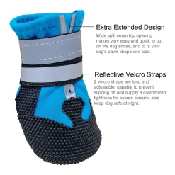 Mmgoqqt Wasserdichte Hundeschuhe, Breathable Hundeschuhe Rutschfeste Schuhe Hundeschnee Stiefel, -Garten- & Gewächshäuser Geschäft 16325c81ee2d09674963dad252e53a1f