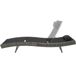 Tectake Sonnenliege Rattan Delphine - Dunkelgrau 19 Tectake Sonnenliege Rattan Delphine - Dunkelgrau -Garten- & Gewächshäuser Geschäft 171b610f0578661ab1b2ce34ea22639d