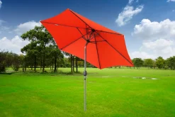 Angel Living Sonnenschirm Aus Aluminium, 250 Cm, Mit Kurbel-Kippmechanismus, Sonnenschutz UV 50+ Terrakotta 9 Angel Living Sonnenschirm Aus Aluminium, 250 Cm, Mit Kurbel-Kippmechanismus, Sonnenschutz UV 50+ Terrakotta -Garten- & Gewächshäuser Geschäft 171df3b65d6ffba4ea81f2069c48f41d