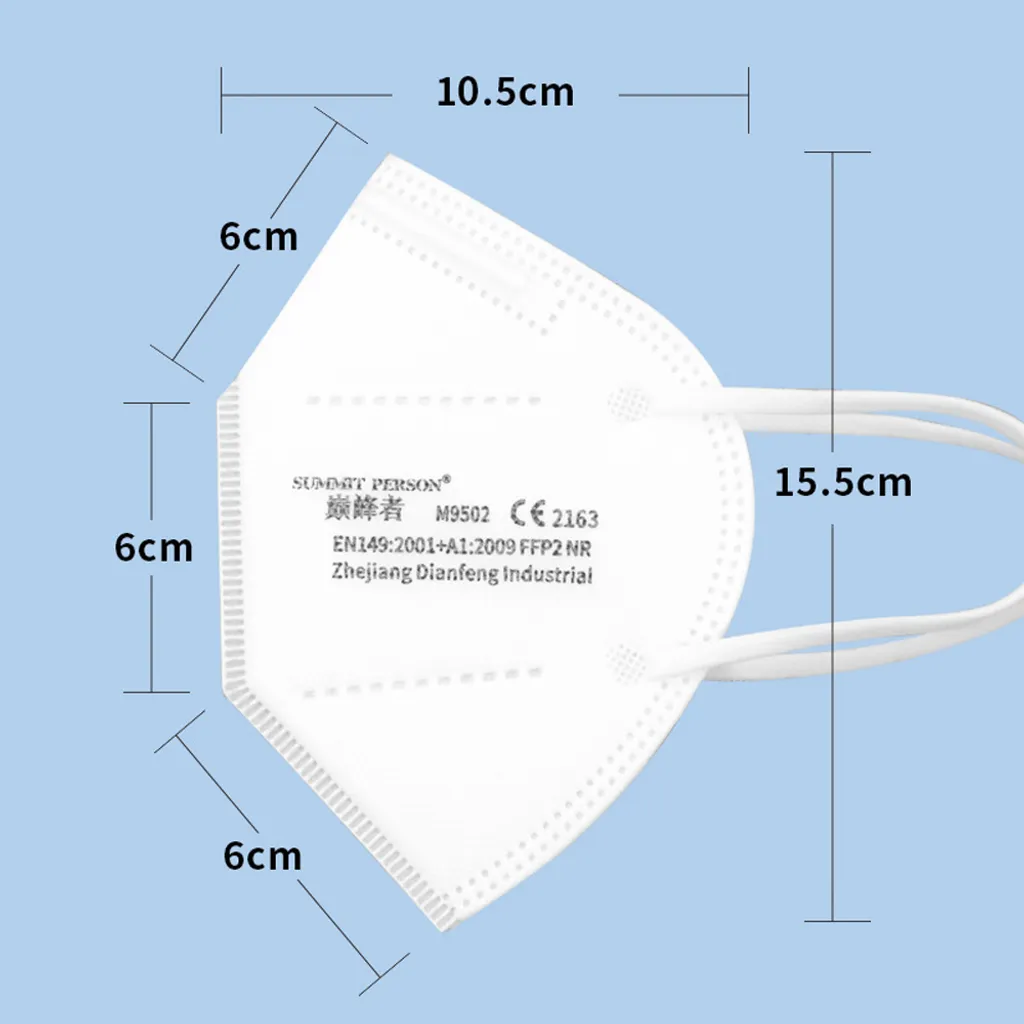 SUMMIT PERSON 150 Stück CE Atemschutzmaske FFP2-Maske - Hoher Schutz, Infektionsschutz Mundschutz Nasenschutz 2 SUMMIT PERSON 150 Stück CE Atemschutzmaske FFP2-Maske - Hoher Schutz, Infektionsschutz Mundschutz Nasenschutz – Bild 2
