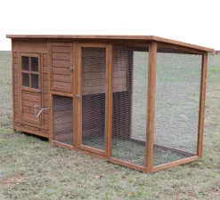 Zoopplier Hühnerstall Nr.07"Gockelstolz" Mit Nistkasten&Freilaufgehege Für 2-4 Hühner -Garten- & Gewächshäuser Geschäft 17574622b60790f36e2412dc8e68d1fb