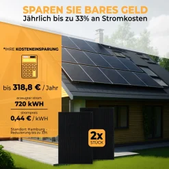 SUN GRUPPE 24 Balkonkraftwerk 920 Watt / 800 Watt Solaranlage - 2 X JA-Solar Solarmodule - Hoymiles HM-800 Wechselrichter 12 SUN GRUPPE 24 Balkonkraftwerk 920 Watt / 800 Watt Solaranlage - 2 X JA-Solar Solarmodule - Hoymiles HM-800 Wechselrichter -Garten- & Gewächshäuser Geschäft 1795a710f93507b1bf3bb384b5d0a673