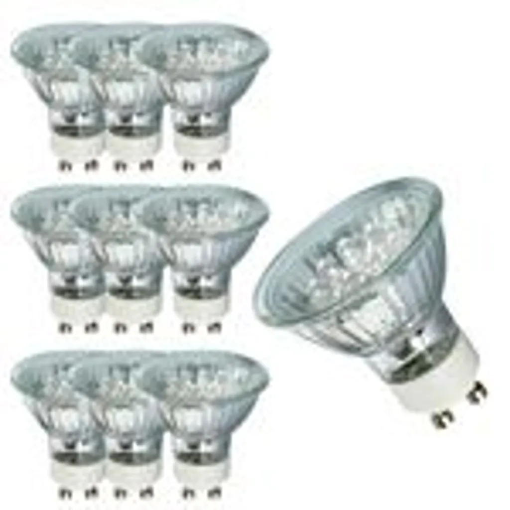 Mili&Mili 10 X LED Reflektor 20° 1W GU10 Fassung 230V 51mm Paulmann 28011.10 Tageslichtweiß14037 1 Mili&Mili 10 X LED Reflektor 20° 1W GU10 Fassung 230V 51mm Paulmann 28011.10 Tageslichtweiß14037