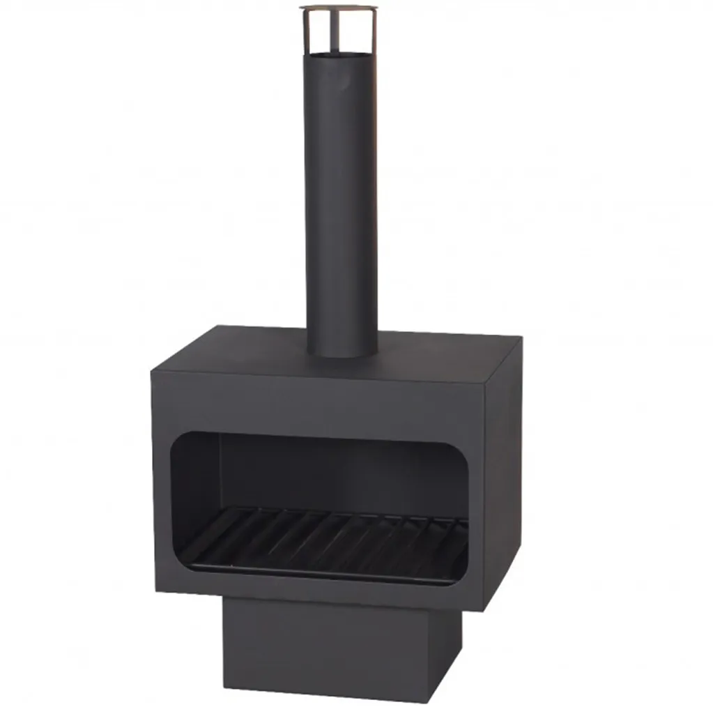 TC Premium Gartenkamin Terrassenofen Havanna Handgefertigt In EU Black Style 2 TC Premium Gartenkamin Terrassenofen Havanna Handgefertigt In EU Black Style – Bild 2