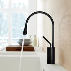 Auralum 360° Drehbar Küchenarmatur Mischbatterie Einhebelmischer Küche Wasserhahn Armatur Schwarz -Garten- & Gewächshäuser Geschäft 189005b3692f0daade0ca59f708c699f