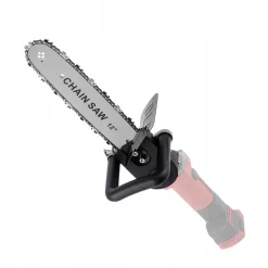 Delphi Garten-Set, Kettensäge, Adapter Für Jeden Winkelschleifer Winkelschleifer-Adapter Säge 12' Set 2 X 12" Kette, 2 X Öltank, 3 X Antriebskettenrad In 3 Größen: M10 M14 M16 1 X Führungsstange Mini Kettensäge -Garten- & Gewächshäuser Geschäft 1891362113648499c85a7b6683ef9355