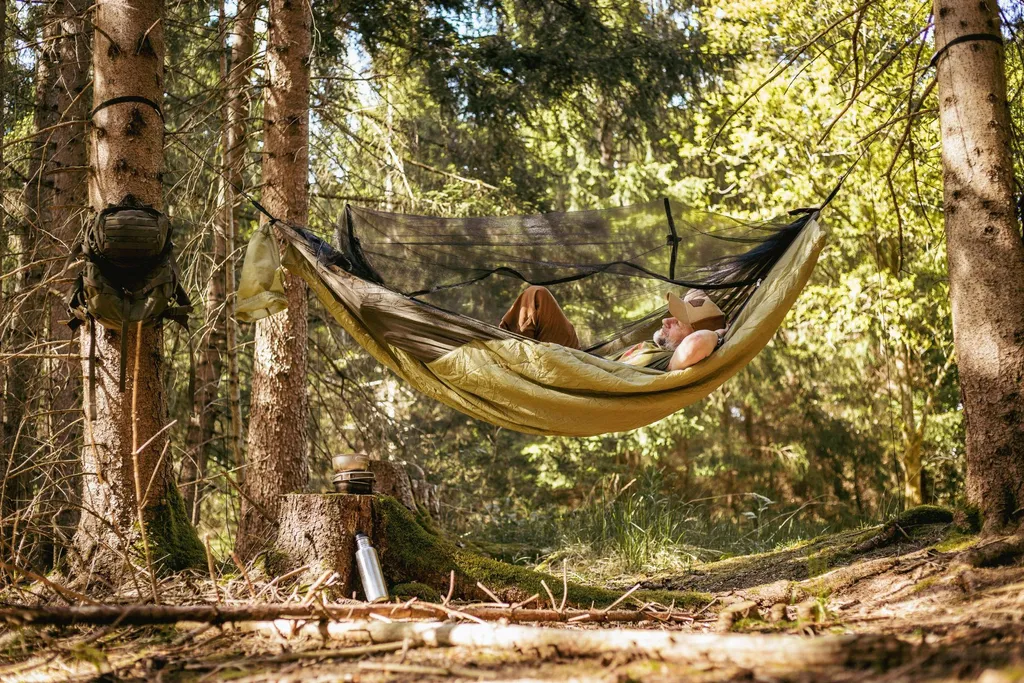 Amazonas Hängematte 'Moskito-Traveller Quilted' 5 Amazonas Hängematte 'Moskito-Traveller Quilted' – Bild 5